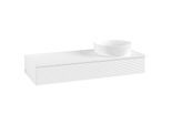 Villeroy & Boch Antao Waschtischunterschrank 1200x190x500mm L12150MT mit Beleuchtung mit Struktur FK/AP: MT/0