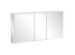 Villeroy und Boch My View Now Spiegelschrank A4571600 160 x 75 x 16,8 cm, LED-Beleuchtung, 3 Türen, Ein-/Ausschalter