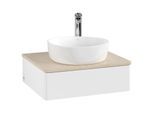 Villeroy & Boch Antao Waschtischunterschrank 600x190x500mm L07053MT mit Beleuchtung FK/AP: MT/3