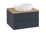 Villeroy & Boch Antao Waschtischunterschrank 600x360x500mm L18111HG mit Beleuchtung mit Struktur FK/AP: HG/1