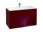 Villeroy und Boch Finion Waschtischunterschrank F040HBHB 99,6x59,1x49,8cm, Regal rechts Peony, Peony Matt