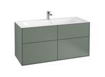 Villeroy und Boch Finion Waschtischunterschrank F05000GM 119,6x59,1x49,8cm, Olive Matt Lacuer