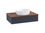 Villeroy & Boch Antao Waschtischunterschrank 800x190x500mm L08112HG mit Beleuchtung mit Struktur FK/AP: HG/2