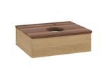 Villeroy & Boch Antao Waschtischunterschrank 600x190x500mm L07152HN mit Beleuchtung mit Struktur FK/AP: HN/2