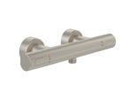 Villeroy & Boch Universal Taps & Fittings Brause-Thermostat TVS00001700064 rund, Wandmontage, brushed nickel black