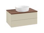 Villeroy & Boch Antao Waschtischunterschrank 800x360x500mm L19112HJ mit Beleuchtung mit Struktur FK/AP: HJ/2