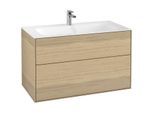 Villeroy und Boch Finion Waschtischunterschrank G02000PC 99,6x59,1x49,8cm, Oak Veneer, mit Wandbeleuchtung