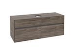 Villeroy und Boch Collaro Waschtischunterschrank C04500RK 140x54,8x50cm, Waschtisch mittig, Stone Oak