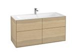 Villeroy und Boch Finion Waschtischunterschrank F05000PC 119,6x59,1x49,8cm, Oak Veneer
