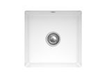 Villeroy und Boch Unterbauspüle 332502R1 mit Ablaufgarnitur und Excenterbetätigung, weiß