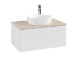 Villeroy & Boch Antao Waschtischunterschrank 800x360x500mm L30153GF mit Beleuchtung mit Struktur FK/AP: GF/3