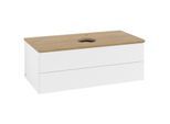 Villeroy & Boch Antao Waschtischunterschrank 1000x360x500mm L20151MT mit Beleuchtung mit Struktur FK/AP: MT/1