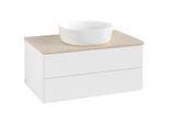 Villeroy & Boch Antao Waschtischunterschrank 800x360x500mm L19013MT mit Beleuchtung FK/AP: MT/3