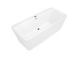 Villeroy & Boch Squaro Excellence Duo Badewanne UBQ180SQE9T2V01, 180 x 80 cm, freistehend