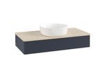 Villeroy & Boch Antao Waschtischunterschrank 1000x190x500mm L09113HG mit Beleuchtung mit Struktur FK/AP: HG/3