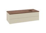 Villeroy & Boch Antao Waschtischunterschrank 1200x360x500mm L23112HJ mit Beleuchtung mit Struktur FK/AP: HJ/2