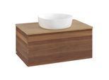 Villeroy & Boch Antao Waschtischunterschrank 800x360x500mm L30111HM mit Beleuchtung mit Struktur FK/AP: HM/1