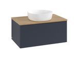 Villeroy & Boch Antao Waschtischunterschrank 800x360x500mm L30111HG mit Beleuchtung mit Struktur FK/AP: HG/1