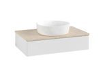 Villeroy & Boch Antao Waschtischunterschrank 800x190x500mm L08113GF mit Beleuchtung mit Struktur FK/AP: GF/3