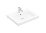 Villeroy & Boch Waschtisch Subway 2.0 711360R1 60 x 47 cm, weiss Ceramicplus, mit Überlauf