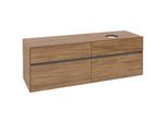 Villeroy und Boch Collaro Waschtischunterschrank C05100RH 160x54,8x50cm, Waschtisch rechts, Kansas Oak