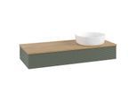 Villeroy & Boch Antao Waschtischunterschrank 1200x190x500mm L12111HL mit Beleuchtung mit Struktur FK/AP: HL/1