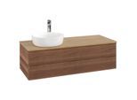 Villeroy & Boch Antao Waschtischunterschrank 1200x360x500mm L22151HM mit Beleuchtung mit Struktur FK/AP: HM/1