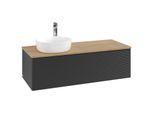 Villeroy & Boch Antao Waschtischunterschrank 1200x360x500mm L33151PD mit Beleuchtung mit Struktur FK/AP: PD/1