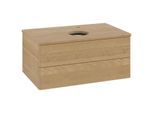 Villeroy & Boch Antao Waschtischunterschrank 800x360x500mm L19051HN mit Beleuchtung FK/AP: HN/1