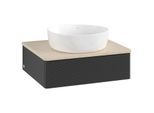 Villeroy & Boch Antao Waschtischunterschrank 600x190x500mm L07113PD mit Beleuchtung mit Struktur FK/AP: PD/3