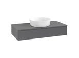 Villeroy & Boch Antao Waschtischunterschrank 1000x190x500mm L09010GK mit Beleuchtung FK/AP: GK/0