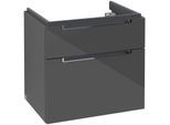 Villeroy & Boch Subway 2.0 Unterschrank A91010FP 63,7 x 59 x 45,4 cm, Griffe chrom
