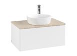 Villeroy & Boch Antao Waschtischunterschrank 800x360x500mm L30153MT mit Beleuchtung mit Struktur FK/AP: MT/3
