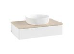 Villeroy & Boch Antao Waschtischunterschrank 800x190x500mm L08113MT mit Beleuchtung mit Struktur FK/AP: MT/3