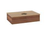Villeroy & Boch Antao Waschtischunterschrank 800x190x500mm L08151HM mit Beleuchtung mit Struktur FK/AP: HM/1
