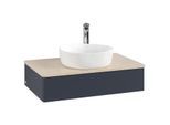 Villeroy & Boch Antao Waschtischunterschrank 800x190x500mm L08153HG mit Beleuchtung mit Struktur FK/AP: HG/3