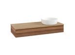 Villeroy & Boch Antao Waschtischunterschrank 1200x190x500mm L12011HM mit Beleuchtung FK/AP: HM/1