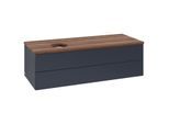 Villeroy & Boch Antao Waschtischunterschrank 1200x360x500mm L22012HG mit Beleuchtung FK/AP: HG/2