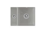 Villeroy und Boch Unterbauspüle 675802KD mit Ablaufgarnitur und Excenterbetätigung, Fossil