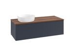 Villeroy & Boch Antao Waschtischunterschrank 1200x360x500mm L33112HG mit Beleuchtung mit Struktur FK/AP: HG/2