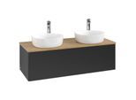 Villeroy & Boch Antao Waschtischunterschrank 1200x360x500mm L35051PD mit Beleuchtung FK/AP: PD/1