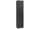Villeroy und Boch Antao Hochschrank K45100PD 41,4x171,9x28,7cm, Waschbeckenplattenfarbe Lack, black matt lacquer