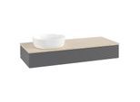 Villeroy & Boch Antao Waschtischunterschrank 1200x190x500mm K11113GK mit Struktur FK/AP: GK/3