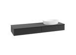 Villeroy & Boch Antao Waschtischunterschrank 1600x190x500mm L16110PD mit Beleuchtung mit Struktur FK/AP: PD/0