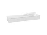 Villeroy und Boch Antao Waschtisch-Unterschrank K16010GF 160x19x50cm, Waschbeckenplattenfarbe Lack, glossy white lacquer