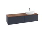Villeroy & Boch Antao Waschtischunterschrank 1600x360x500mm L38152HG mit Beleuchtung mit Struktur FK/AP: HG/2