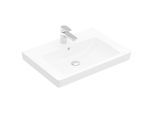Villeroy & Boch Subway 2.0 Waschtisch 7113KG01 65 x 47 cm, weiß, mit Hahnloch und Überlauf