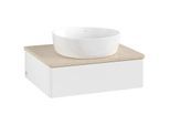 Villeroy & Boch Antao Waschtischunterschrank 600x190x500mm L07013MT mit Beleuchtung FK/AP: MT/3