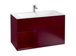 Villeroy und Boch Finion Waschtischunterschrank F030HBHB 99,6x59,1x49,8cm, Regal links Peony, Peony Matt