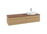 Villeroy & Boch Antao Waschtischunterschrank 1600x360x500mm K38152HN mit Struktur FK/AP: HN/2